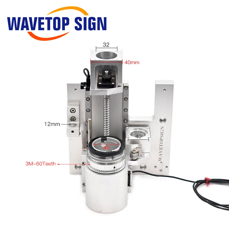Кожаный вибрирующий нож WaveTopSign CNC + сиденье для ножа держатель головки
