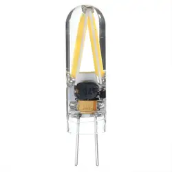 G4 база 12V COB светодиодный лампы 1,5 Вт Замена прикроватный точечный светильник Встраиваемые тёплого/белый