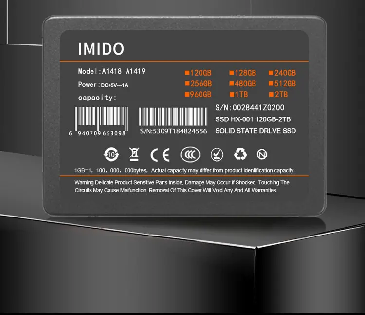 Ssd 512g 1tb 2tb para Apple Imac 21.5 Imac All-in-one Computador de Mesa 20092011 A1418 A1419 Drive de Estado Sólido Novo Unidades de estado sólido externas - Imagem 2