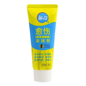 

100g Tree Wound Bonsai Cut Paste Smear Agent Pruning Compound Sealer With Brush X4YD 2 f2