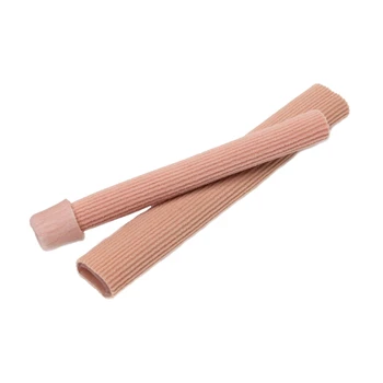 

Gel Toe Tube Cushion Sleeves Trim-To-Fit Tubing Set - (Relieves and Protects Corns, Blisters, Hammertoes, and Calluses)