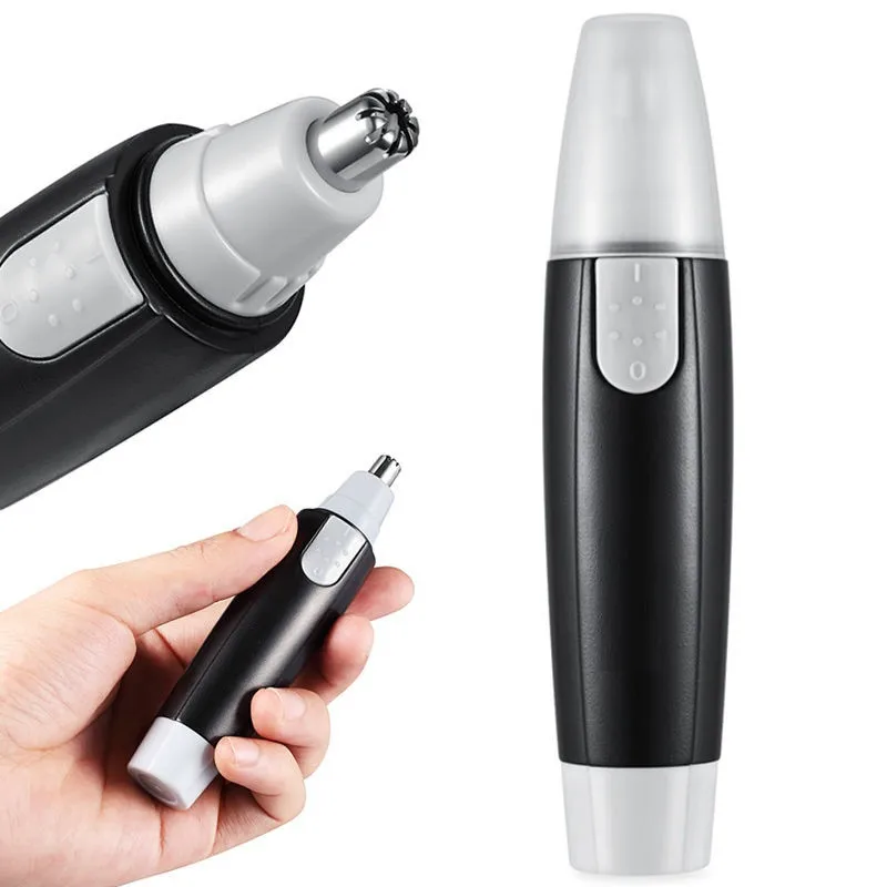 Mini Portable Electric Nose Hair Trimmer For Men And Women Ear Razor Removal Shaving Tool Face Care（Not Including Battery）