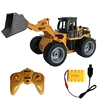 Huina 1532 Rc Truck Tractor 1:18 6Ch Alloy Shovel Remote Control Truck Engineering Bulldozer Model Toy Toys for Boys Kids Gift 3
