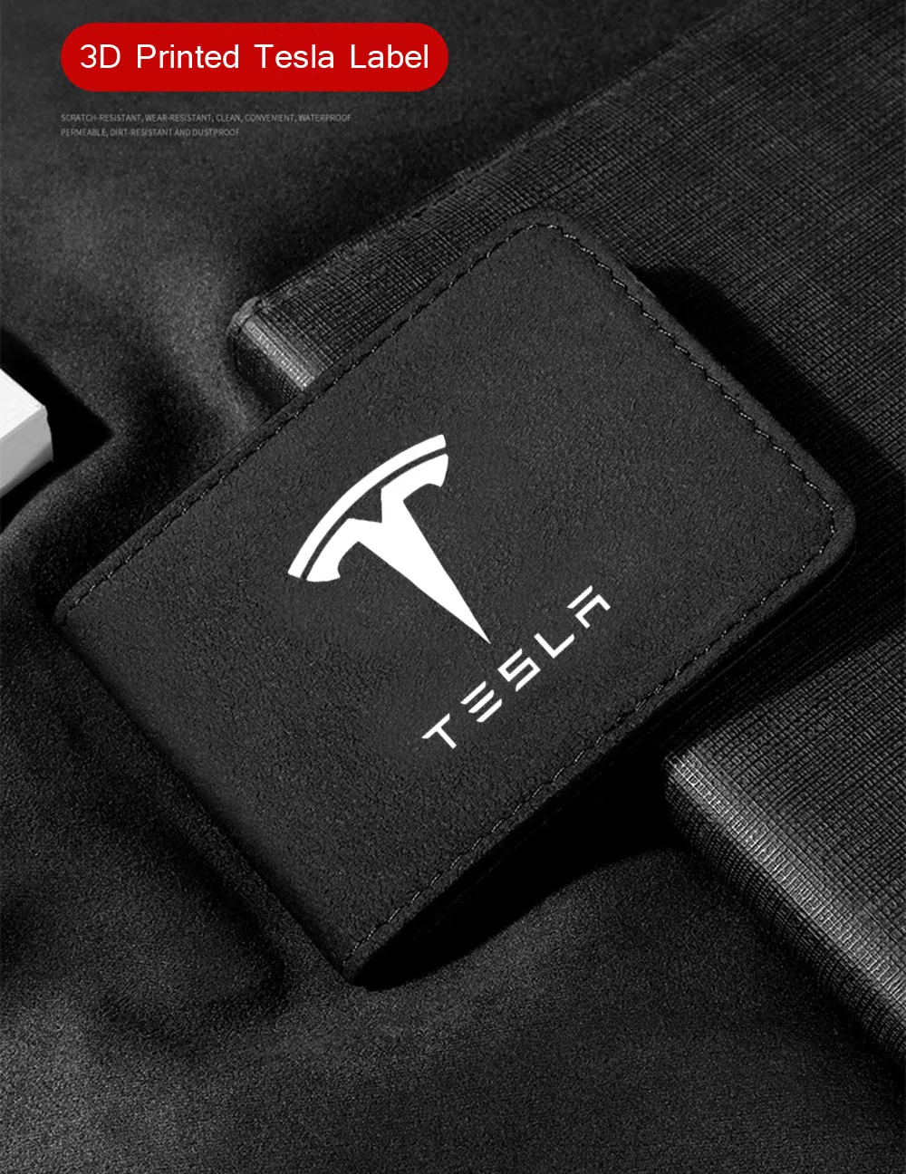 Tesla Leather Wallet Tesla League