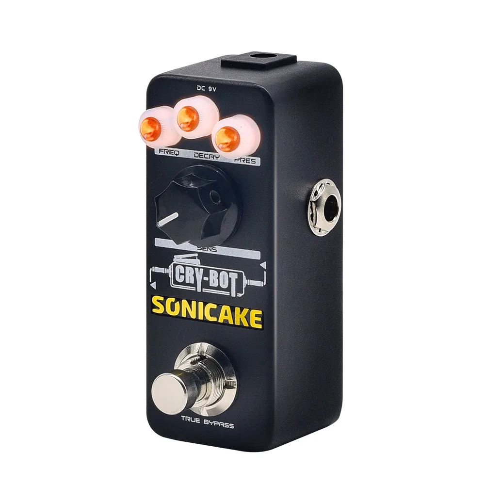 SONICAKE Новое поступление блок Cry-Bot авто-wah фильтр огибающий гитарные эффекты Wah педаль для того Funky Mojo QSS-07