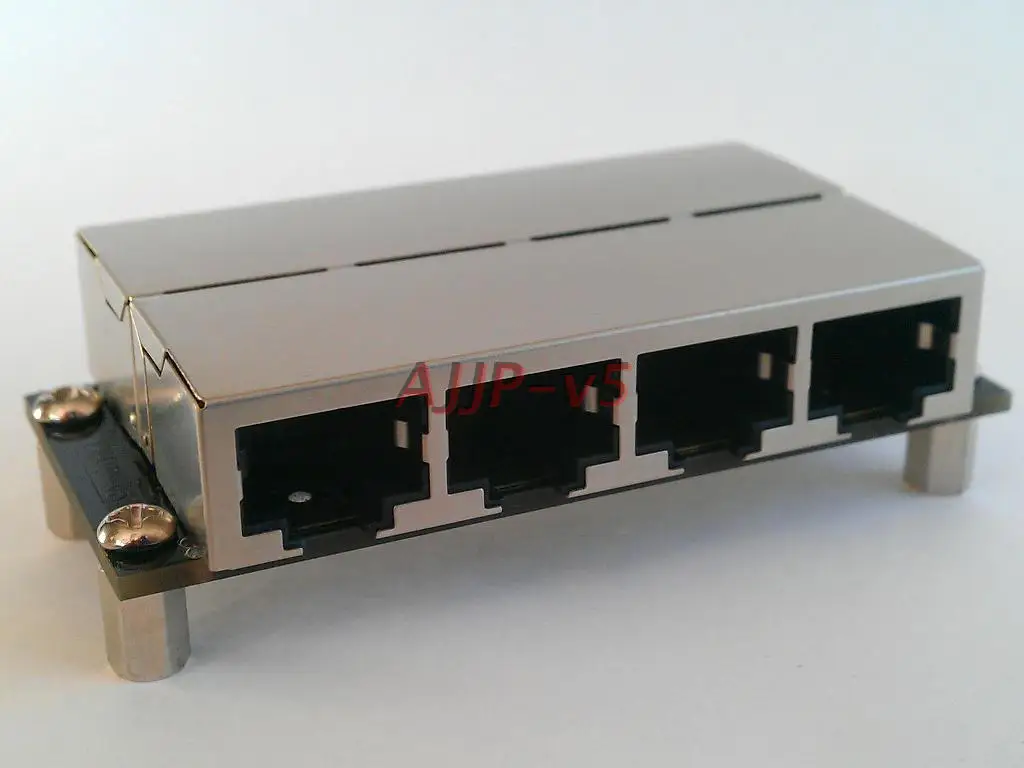 

Сетевой порт Rj45, сетевой кабель, прямой соединитель, 4-битный док-модуль, 4 порта, пара разъемов, ультратонкий