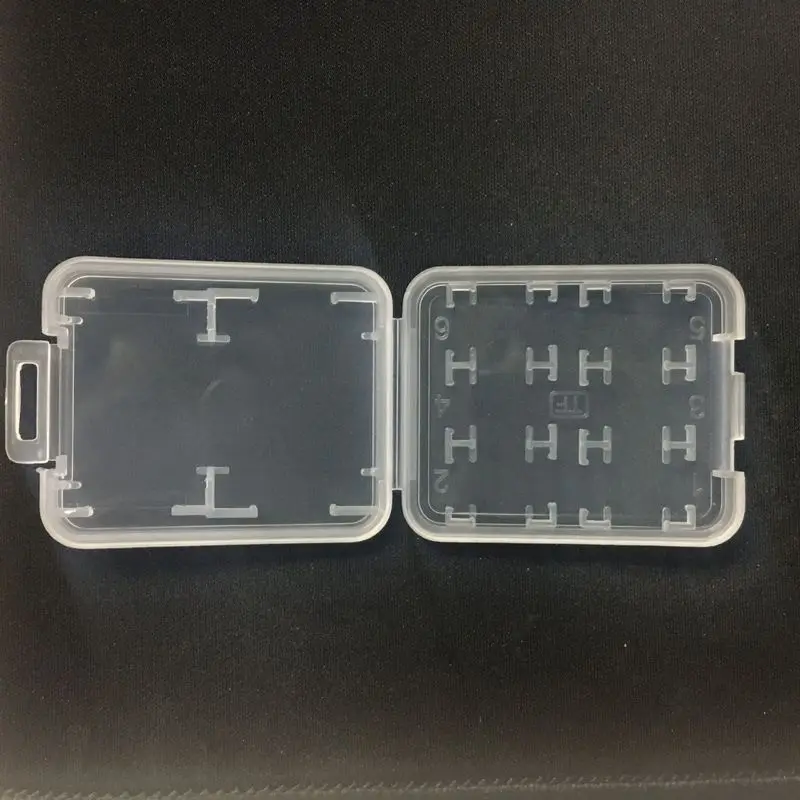 1 PC Hard Micro SD SDHC TF MS Memory Card Storage Box Protector Holder Hard Case 5