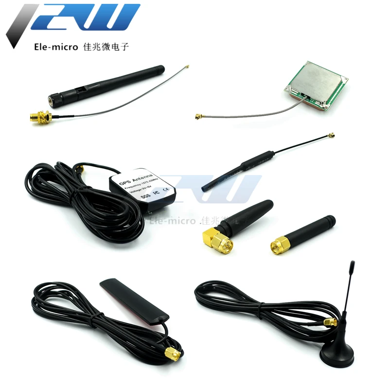 SMA male GPS/2 4G WIFI/присоска/керамика/печатная плата/little pepper внешняя антенна SIM800L |