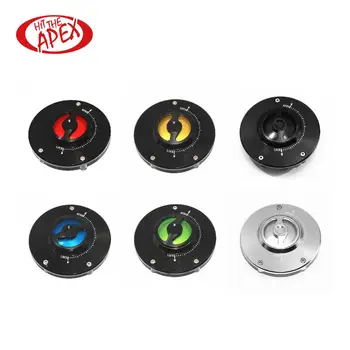 

CNC Aluminum For KAWASAKI NINJA 1000 ZX-10R 2008-2018 Motorcycle Fuel Tank Cap Nimble Quick Lock Keyless Twist off Gas Cover