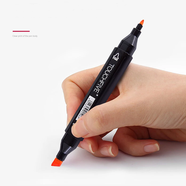 24 цвета кожи цвет художественные маркеры двуглавый алкоголь жирный на основе