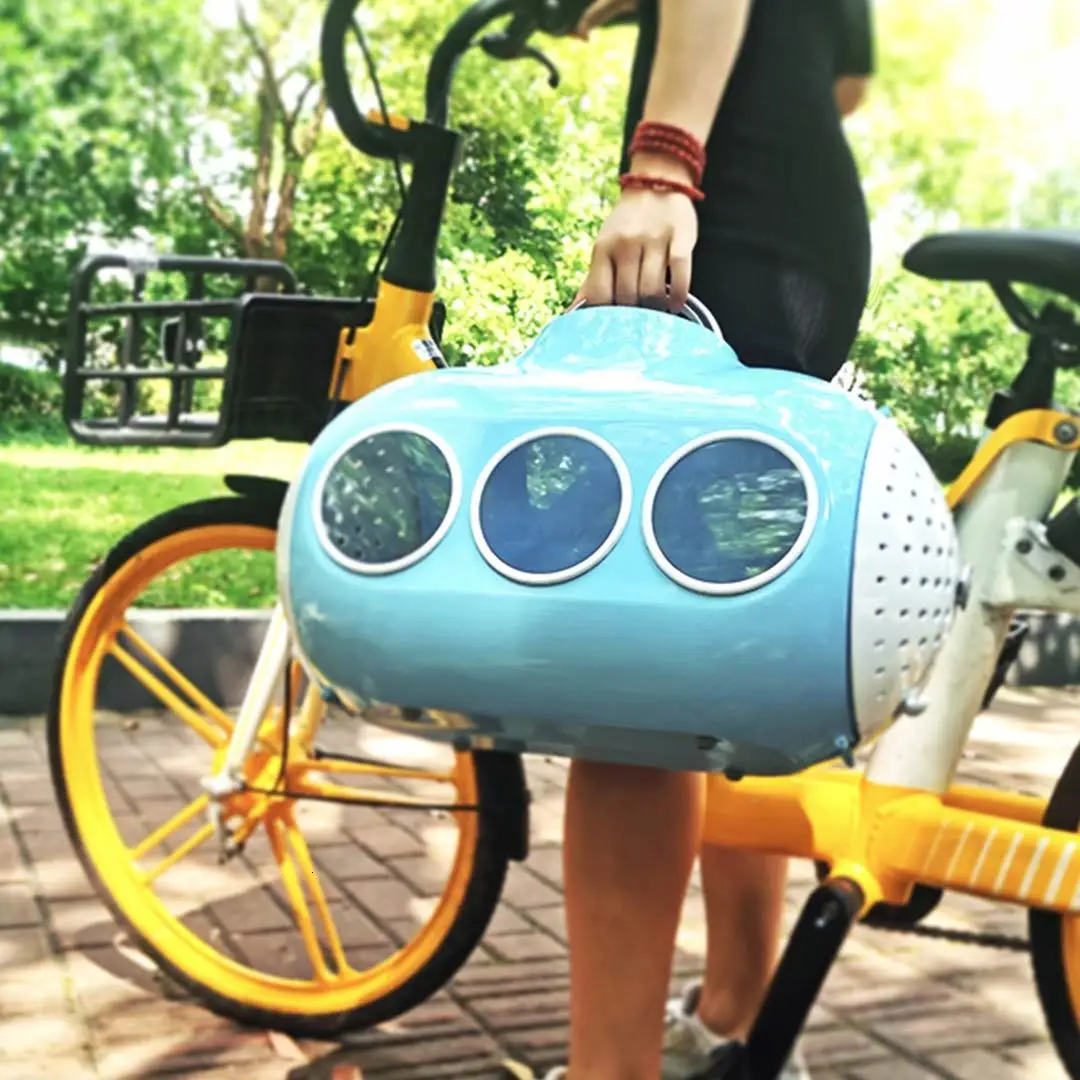 In Stock New Xiaomi Submarine Cat Bag Submarine Shape Can Carry Cat Skylight Light Solid Xiomi Subm