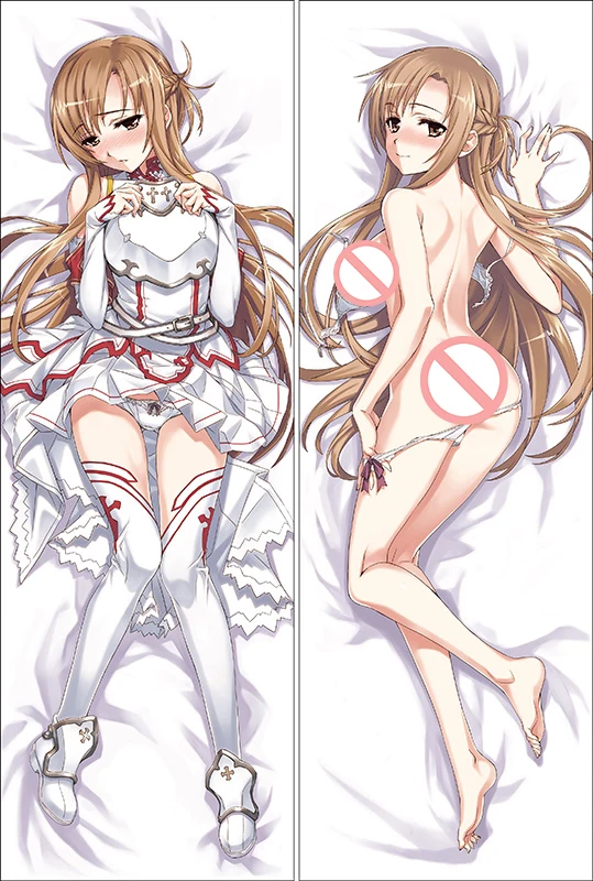 Аниме меч искусство онлайн Leafa Dakimakura Чехол персонажи Асуна Юки и кремнезема валик чехол SAO Ayano Keiko обнимает тело наволочка чехол - Цвет: S9