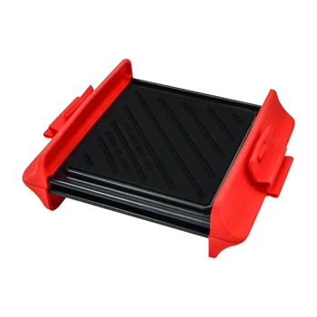 

Baking Tray Barbecue Tray Grilled Chicken Wings Multi-function Pizza Baking Tray Smoke-free Non-stick Household Microwave Oven/