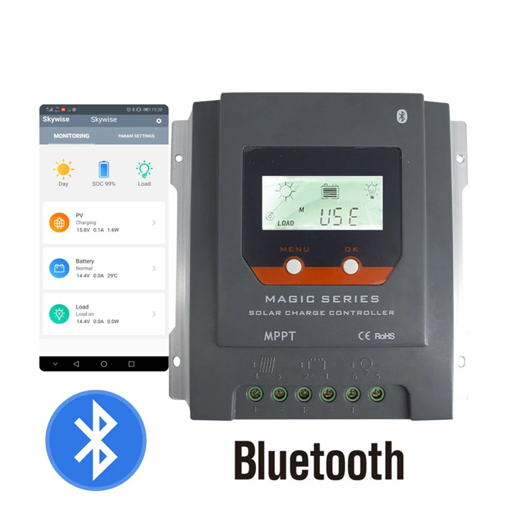 

30A Solar Controller MPPT Charging Street Light Controller LCD display