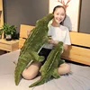 90/120cm Stuffed Animal Real Life Alligator Plush Toy Simulation Crocodile Dolls Kawaii Ceative Pillow for Children Xmas Gifts ► Photo 2/6
