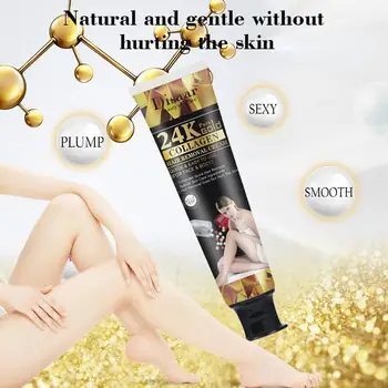 

100ml Unisex Natural Plant Hair Removal Cream Painless Hairs Hair Removal Underarm Care Gentle Body Removes Leg V7A6