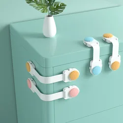 Verrou de sécurité en plastique pour bébé, Protection créative pour porte de toilette, placard, enfants, Protection des nouveau nés 