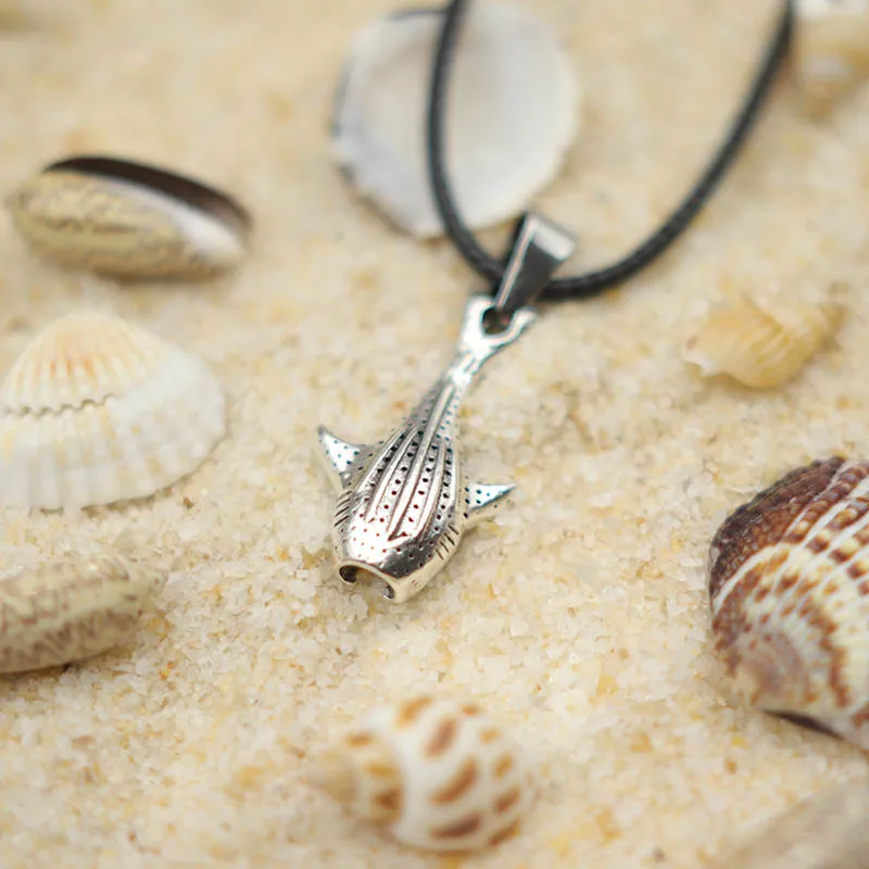 Whale Shark Pendant Necklace Beach Jewelry