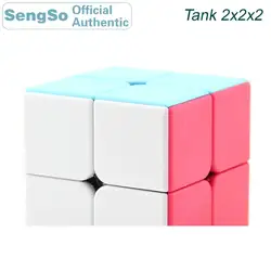 ShengShou танк 2x2x2 волшебный куб 2x2 Cubo Magico Профессиональный Neo скоростной куб головоломка антистрессовые игрушки для детей