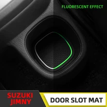 for Suzuki JIMNY interior special door groove pad, water cup pad, storage box pad, anti-skid pad decorative accessories