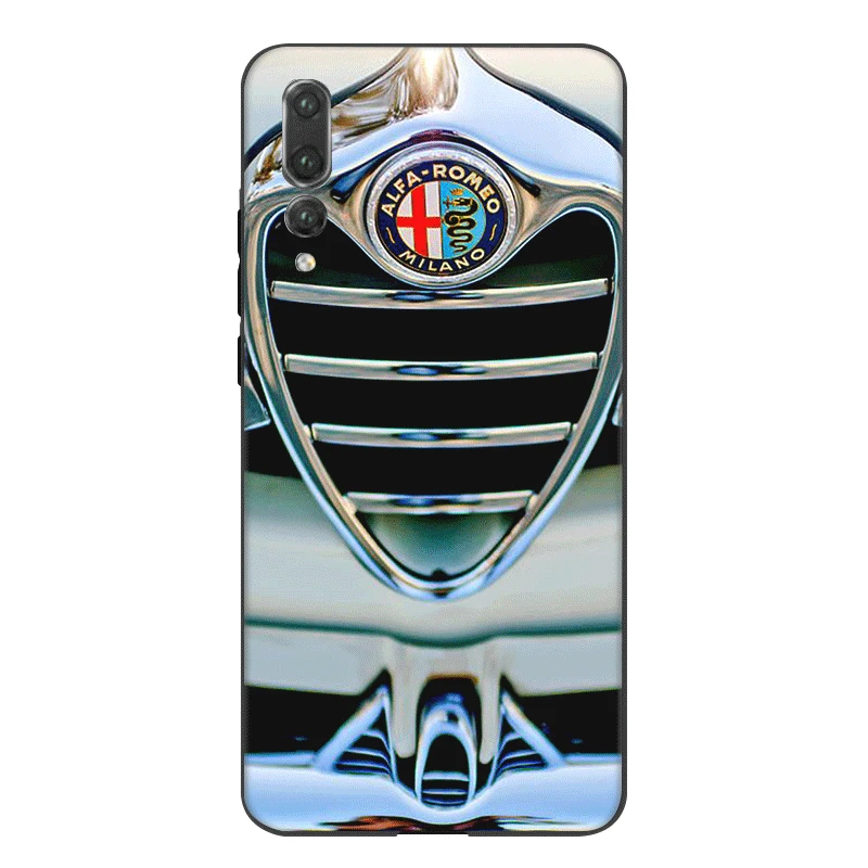 B7 Desxz сотовый силиконовый чехол для телефона Alfa Romeo Логотип для huawei P Smart P8 P9 P10 P30 P20 Lite Pro Mini чехол - Цвет: B7