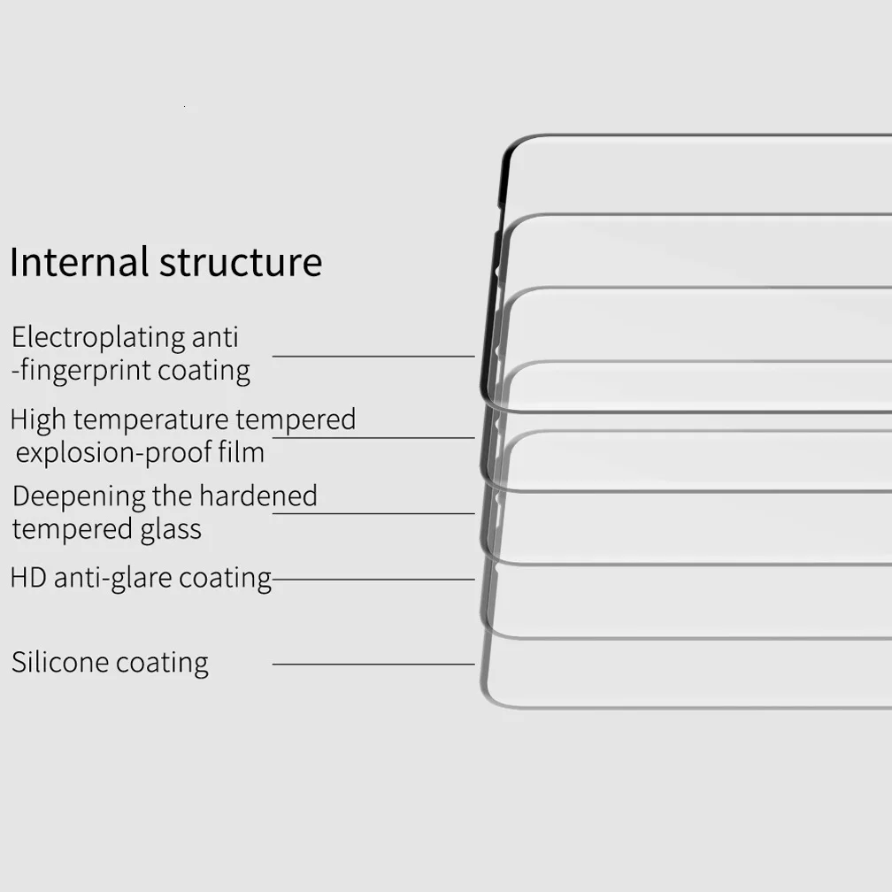 NILLKIN 3D DS+ MAX Защитная пленка для экрана для huawei P30 Pro 9D Edge защитное закаленное стекло 6,2 дюйма