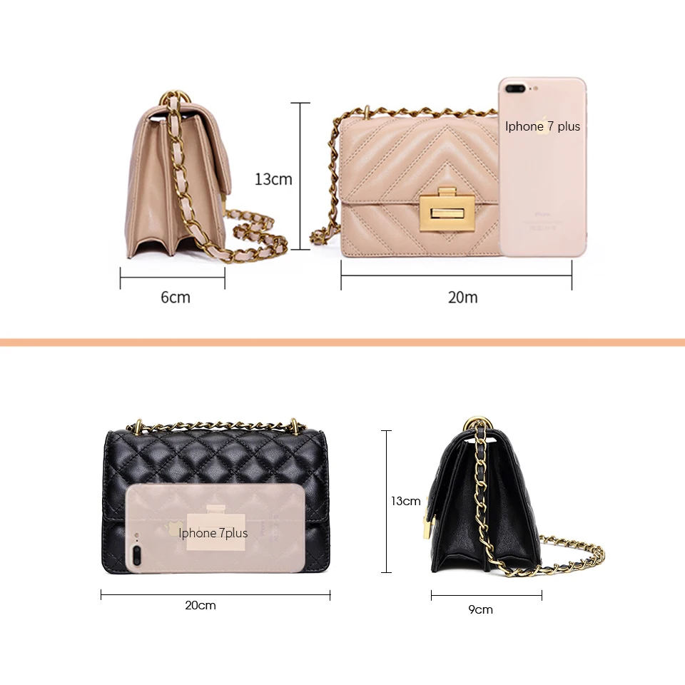 Tanie NEVEROUT kożuch wysokiej jakości torby z prawdziwej skóry dla kobiet 2019 Messenger torby damskie Crossbody torba torebka dziewczyny sprzęgła