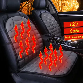 

12V Heated Car Seat Cushion Cover Seat ,Heater Warmer , Winter Household Cushion cardriver heated seat cushion