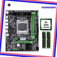 Компьютер DIY HUANANZHI X79 Micro-ATX материнская плата cpu ram combos cpu Intel Xeon E5 2640 SROKR 2,5 GHz ram 8G(2*4G) DDR3 REG ECC