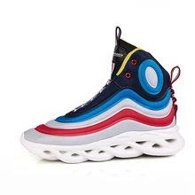 Мужские кроссовки с высоким берцем; модная дышащая удобная легкая мужская обувь; мужская повседневная обувь на шнуровке; zapatillas hombre