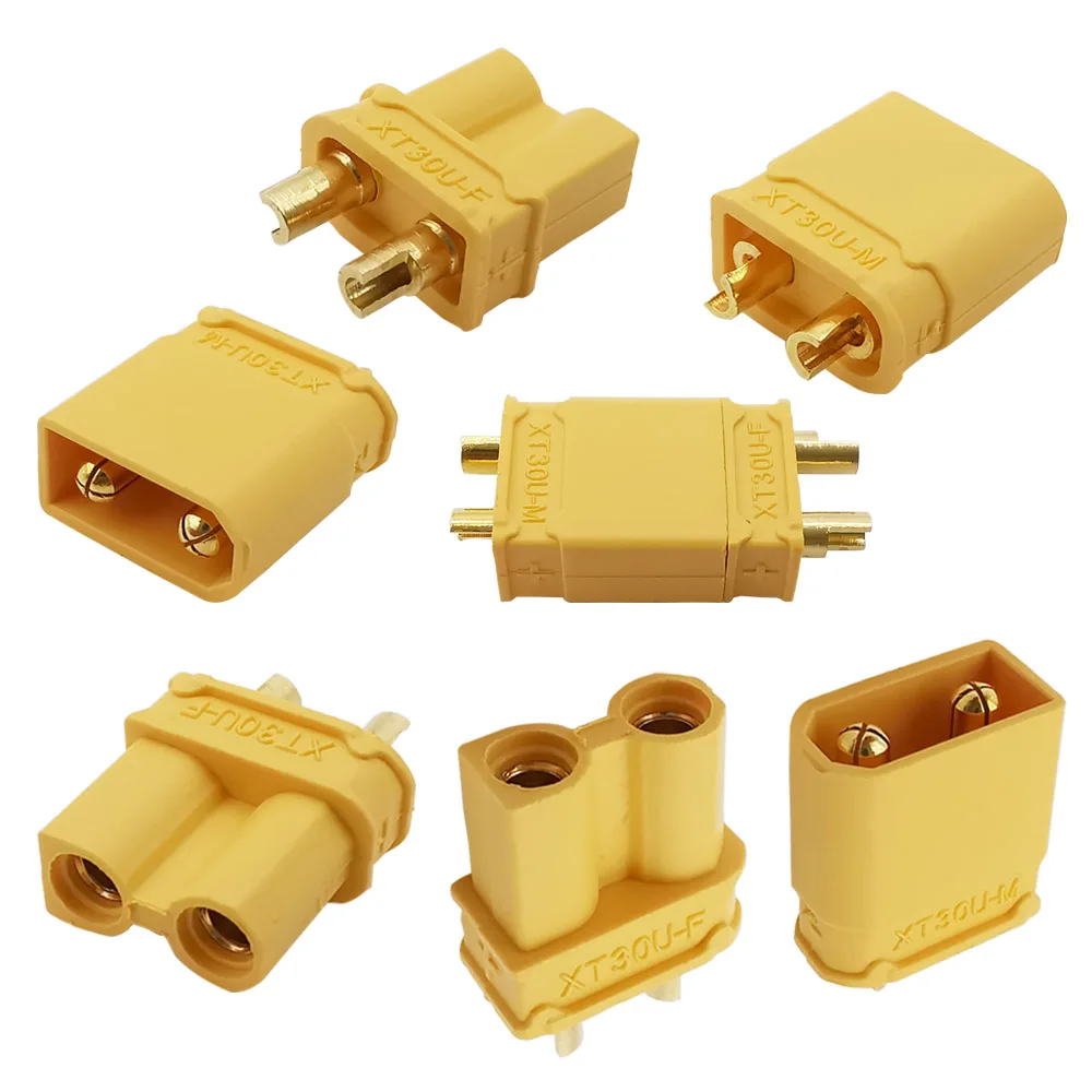 10 Coppie Amass XT30U  Aggiornamento XT30  Maschio Connettore Adattatore Batteria