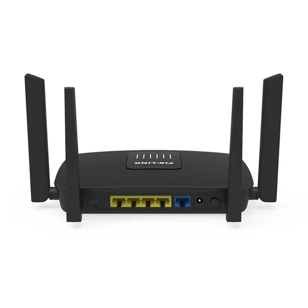 

Wireless Router 1200mbps Long Range Wifi Router AC High Speed Dual Band Router with 4Lan Ports for Home Office Restauant