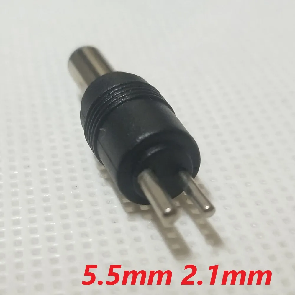5.5mm 2.1mm 2 tip dc connector (2)