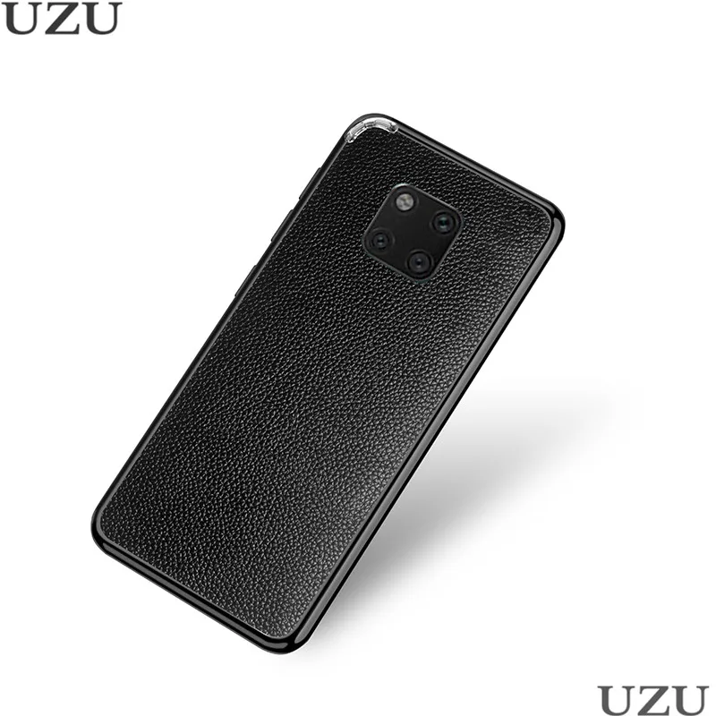 Чехол из натуральной кожи для huawei mate 20 P20 Pro mate 20X с металлической рамкой, простой Гибридный чехол для huawei P20 mate 20 Pro