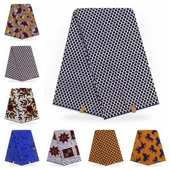 

Ankara Wax Free Shipping Veritable Pagne Real Wax Veritable Wax African Printed Fabric 100cotton Nigeria Ankara Women Dress Soft