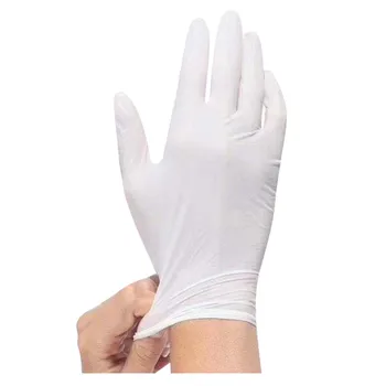 

100PCs Disposable Gloves Latex Rubber Cleaning Food Gloves Universal Home Garden Cleaning Durable Gloves Home Cleaning Rubber