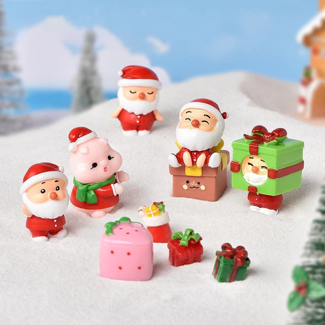 Figurines en résine Noël - 3 pièces - Nouveautés de Noël - 10 Doigts