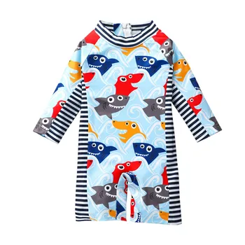 

Toddler Baby Boys Girls Cartoon Swimsuit Jumpsuit Swimwear Bathing Suit купальник детский купальник Beachwear Bathing Suits#E25