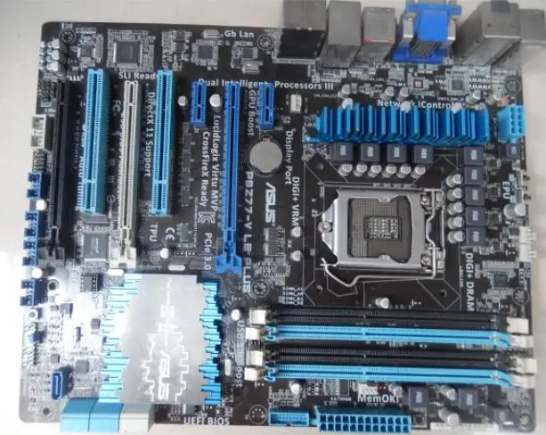 ^*Best Offers Asus P8Z77-V LE PLUS Desktop Motherboard LGA 1155 DDR3 32GB USB3.0 for I3 I5 I7 CPU Z77 motherboard