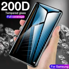 200D полностью изогнутое закаленное стекло для samsung Galaxy S9 S8 Plus Note 8 9 Защитная пленка для экрана samsung S7 S6 Edge S9