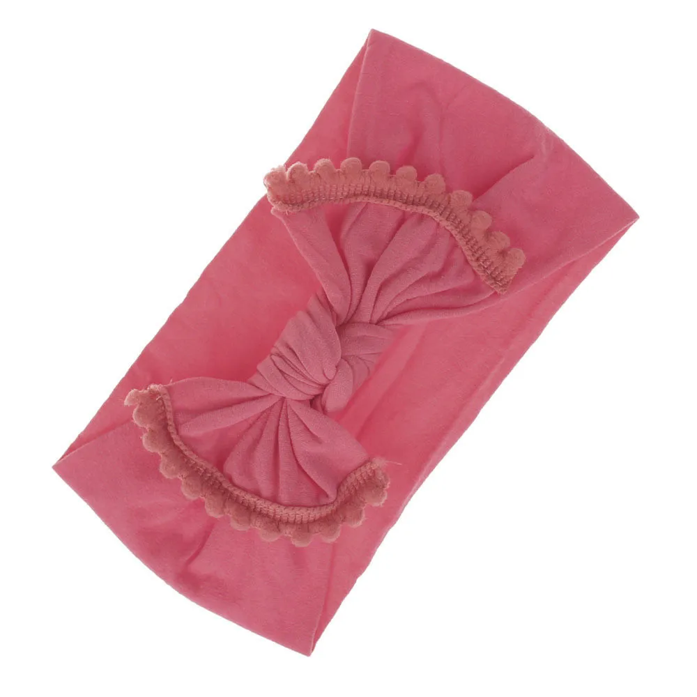 new baby headband Infant hair accessories Baby Toddler Infant Bowknot Headband Stretch Headwear Gift Toddlers headwrap