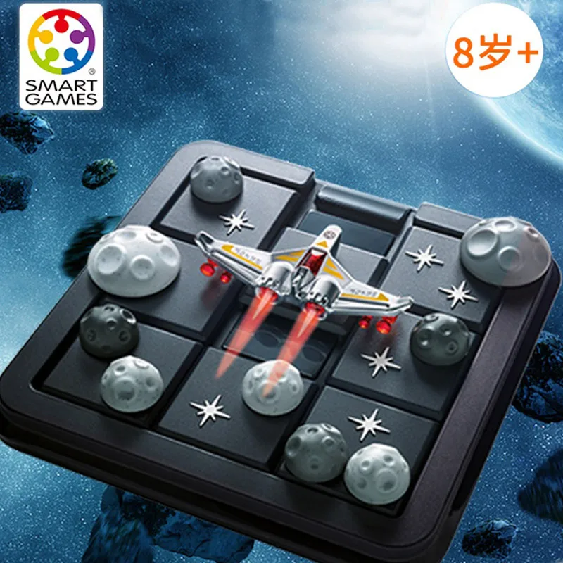 

Belgium Art Games Universe Trek Children Logic Educational Board Game Toy Checkpoints Huarong Sg426