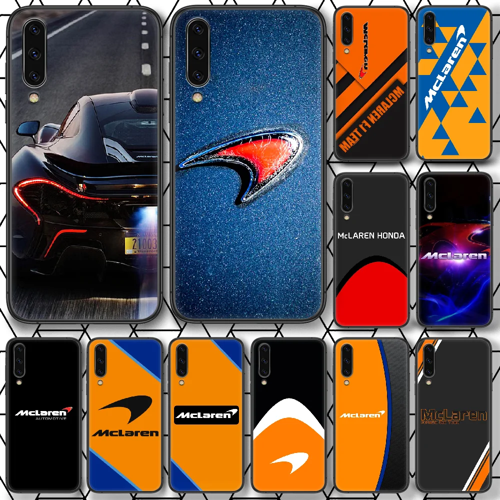 Чехол для телефона с логотипом Mclaren Honda Для Samsung Galaxy Note S 8 9 10 20 Plus E Lite Uitra Черный