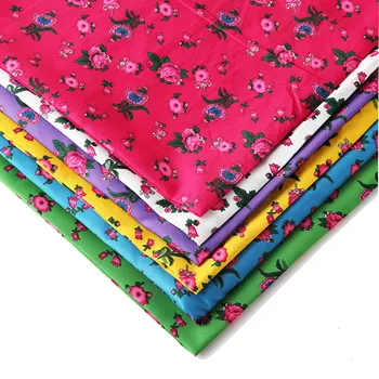 

100x150cm Arabia flower printing polyester fabric Curtain print Bag and garment fabric tablecloth DIY Handmade cloth art