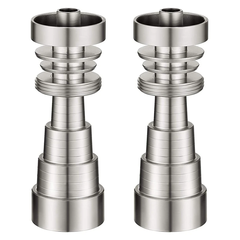2 Pieces Titanium Wax Tool Stainless Steel Cap Universal 6 in 1 Metal Waterproof Rustproof Carving | Инструменты