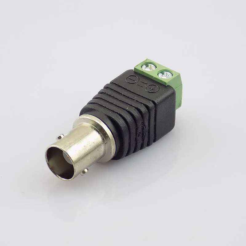 100 шт. BNC разъемы Коаксиальный Cat5 кабель видео балун разъем адаптера BNC разъем UTP для камеры видеонаблюдения G16