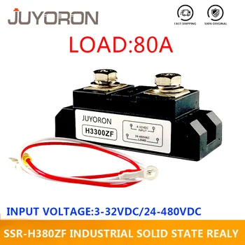 

SSR-H380ZF Single Phase Solid State Relay 80A Industrial Relay with High Voltage for PLC Temperature Controller