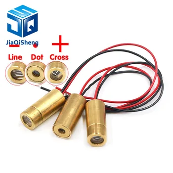 

Laser head 650nm 9mm 3V 50mW Laser Cross Diode Module Red Copper Head