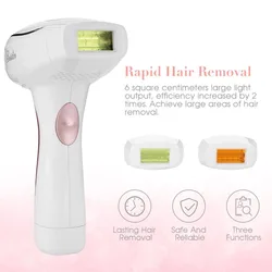 110-240V FDA IPL Laser Epilator Hair Removal Lady LCD Permanent Bikini Trimmer Machine Electric Depilatory depilador a laser
