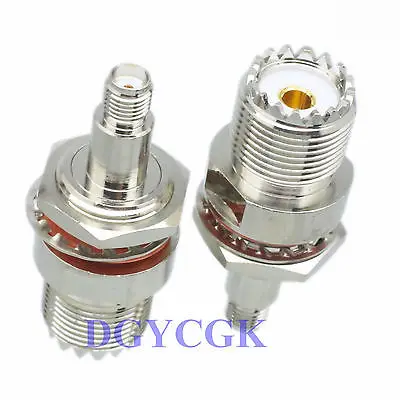DHL/EMS 40 шт. адаптер преобразования SO239 разъем UHF SMA jack bulkhead M16 уплотнительное кольцо-h2